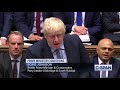 Exchange between Prime Minister Boris Johnson and Labour leader Jeremy Corbyn on Brexit