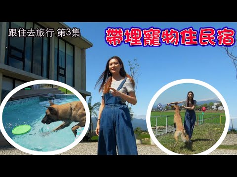 跟住去旅行｜帶埋寵物住民宿｜梁凱晴｜宜蘭｜台灣旅行