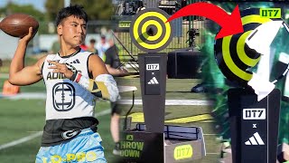 TOP HIGH SCHOOL QBs BATTLE IN INSANE THROWING COMPETITION!! WHO WILL WIN THE CROWN?