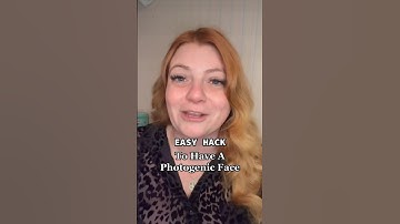Easiest Hack to INSTANTLY Look Photogenic 📸 How To Pose Your Face #howtopose #pose #posingtips