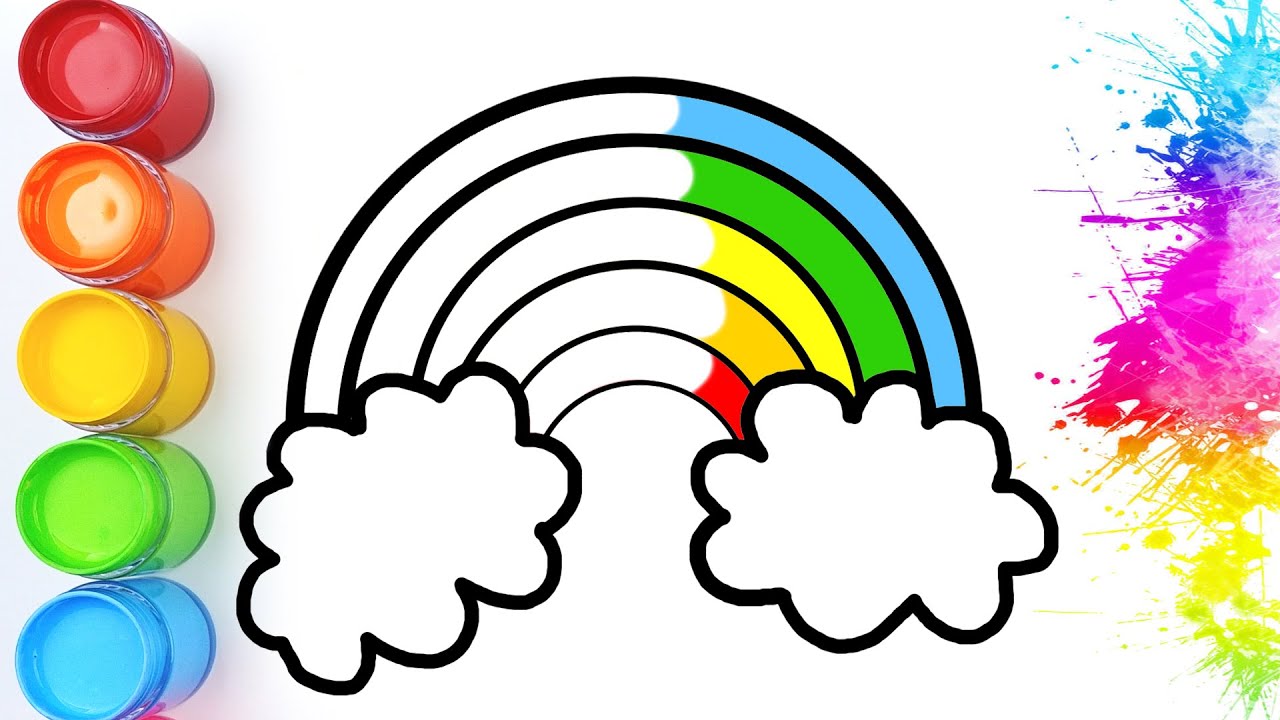 Kema Rasm Drawing Rainbow For Kids/Bolalar uchun kamalak rasm chizish - YouTube