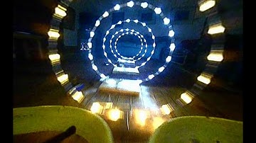 DIY Tiny Whoop LED gates indoors