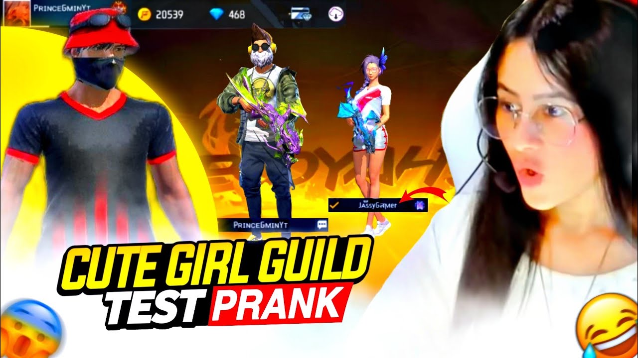 Free Fire 1vs2 Guild Test Prank On @Jassygamerlive 😆🔥Op Reaction On Live 🤣🥰 Garena Free Fire #viral