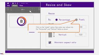 How to resize letterhead and signature images in FedEx Ship Manager