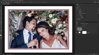 How to Create Border in Photoshop - Photo Frame screenshot 5