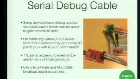 DEFCON 20 Into the Droid Gaining Access to Android User Data