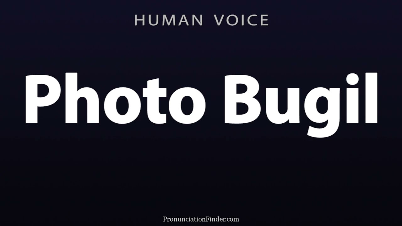 Как произнести Photo Bugil