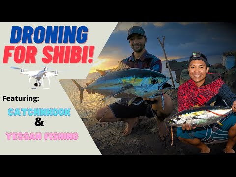 Drone fishing for tuna in Hawaii!