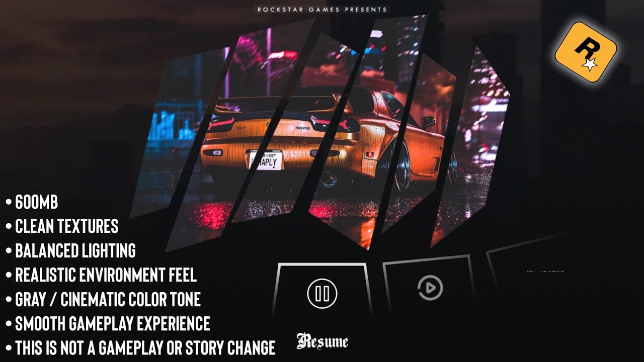 GTA SA Android - Gray remastered Graphics | Any Android Version Supported