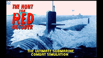 The Hunt for Red October (Amiga 50Hz) - Intro / Attract Mode