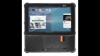10.1 inch android 15 rugged tablet IP67 waterproof testing
