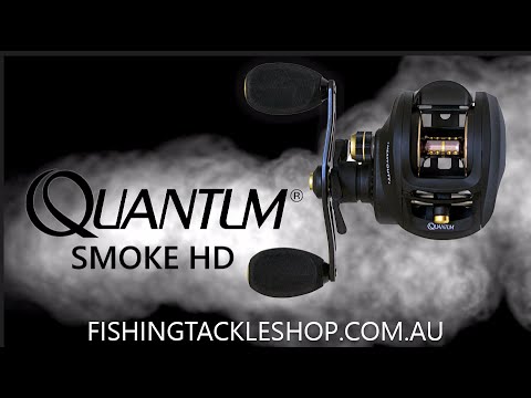 Moulinet De Pêche Casting Droit Quantum Smoke HD - Rapport 5.3:1 - Neuf Sous Blister