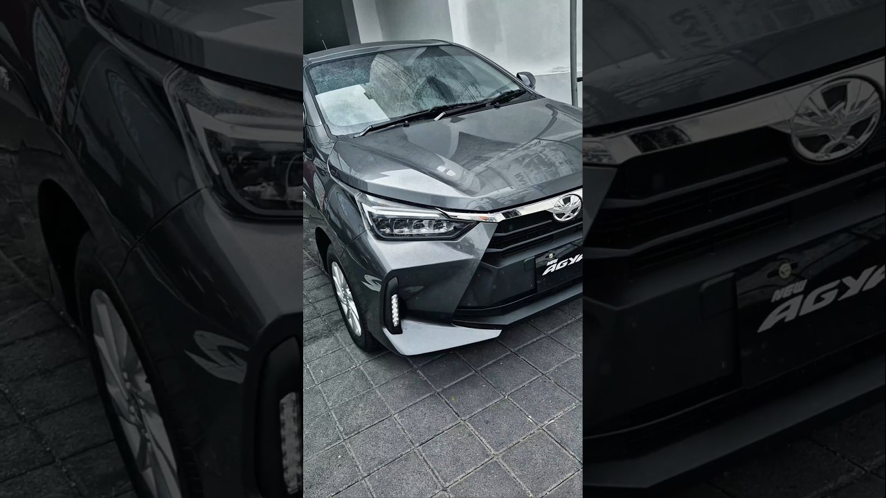 new Toyota Agya G CVT Grey 