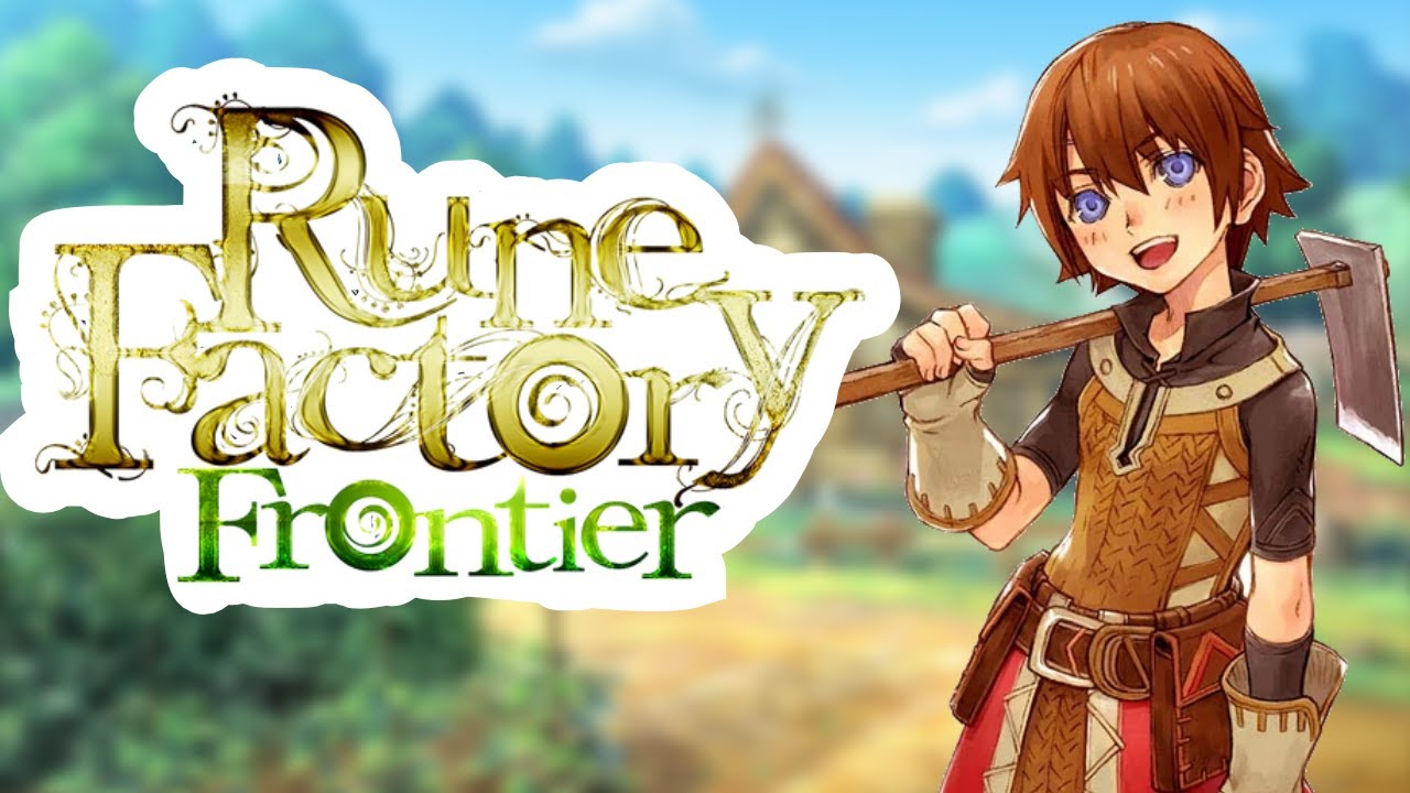 Playing Rune Factory Frontier!