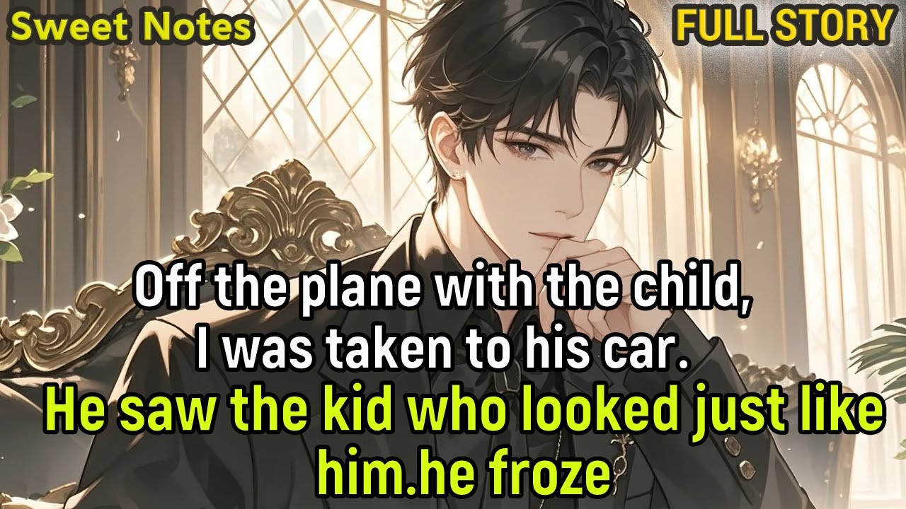 Off the plane with the child,I was taken to his car.He saw the kid who looked just like him.he froze
