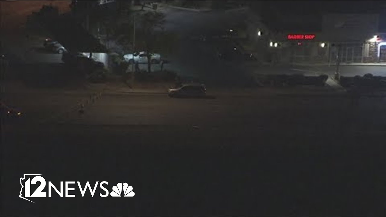 Parts of Camelback Road closed after crash in Glendale - YouTube