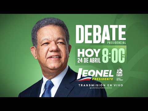 En vivo: Debate Presidencial ANJE #VoyAlLíder #LeonelGanaDebate #LaVozDelPueblo