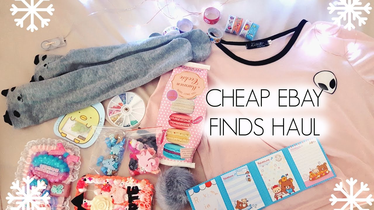 CHEAP CUTE EBAY FINDS YouTube