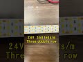 Hot Sale High Power and High Brightness 24V Smd Three Rows 360LEDs Flexible Light Strip Led Indoor