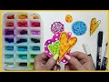 Turning my Scribble Sticks into Watercolors