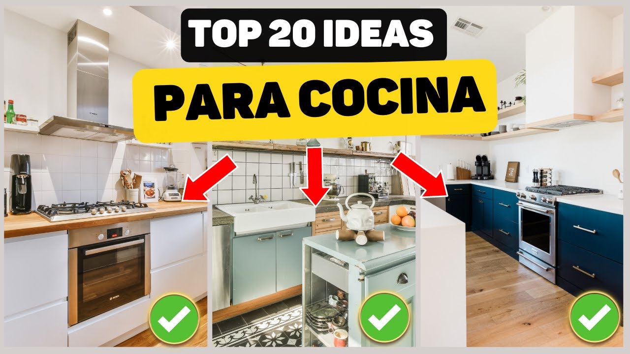 Una cocina pequeña con ideas de decoración actuales - cocinas con