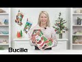 Bucilla Gem Dot Stocking Kits - Unboxing and How-To