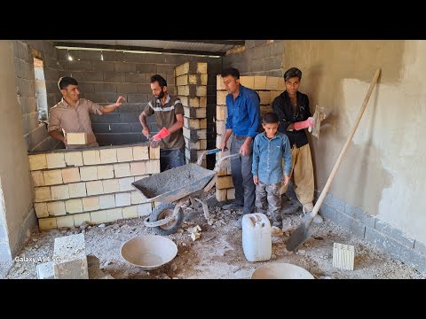 Collaboration of master builder and plasterer to build house of love Rasool