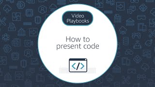 How to present code