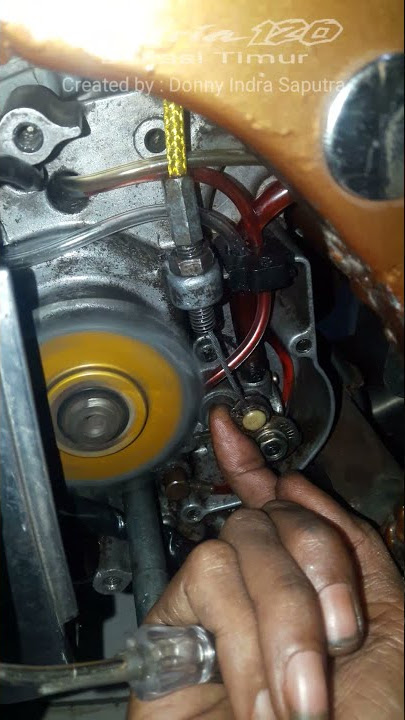 Selang Pompa Oli Samping Transparan Satria 2Tak 120R