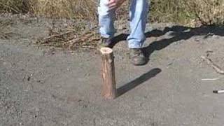 Fire By Bow And Drill Part 1 of 3