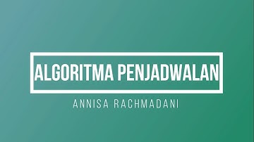 Algoritma Penjadwalan Round Robin - C030318106