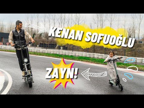 Şampiyonlar Vsett İle Pistte! | Kenan Sofuoğlu Ve Zayn'ın Favorisi Vsett Elektrikli Scooter