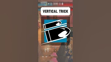 Vertical Play Trick 😱 #r6 #rainbow6siege #r6siege