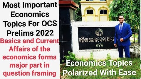 Indian Economy Most Important Topics For OPSC OAS/OCS Prelims 2022-23 | Suraj Nayak S |#OAS OCS #CSE