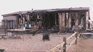 Phoenix teen recuperating from concussion escapes from fire that destroyed her home