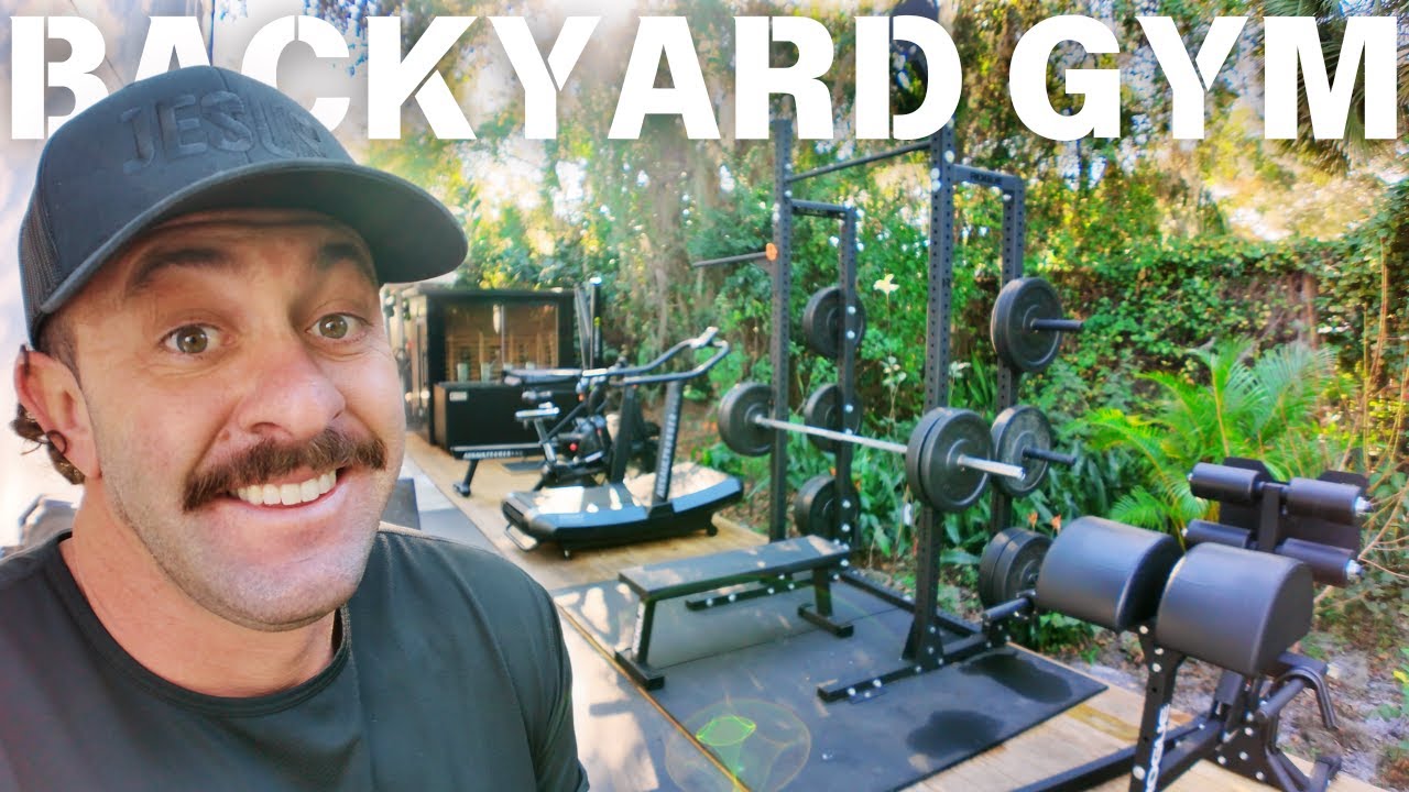 The Ultimate Backyard Home Gym in Florida - YouTube