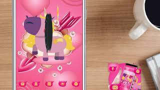pretty pink horse theme pretty wallpaper screenshot 5