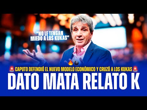 💣 CAPUTO EXPLOTÓ CONTRA LOS KUKAS Y MOSTRÓ LOS DATOS QUE DESTRUYEN EL RELATO DEL “AJUSTE”