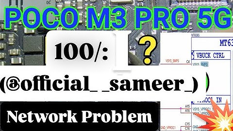 Poco M3 Pro 5g Network Problem solution | poco m3 pro no service solution HD #tranding #5g 