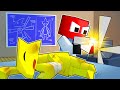 True Story of YELLOW RAINBOW FRIEND in Minecraft!