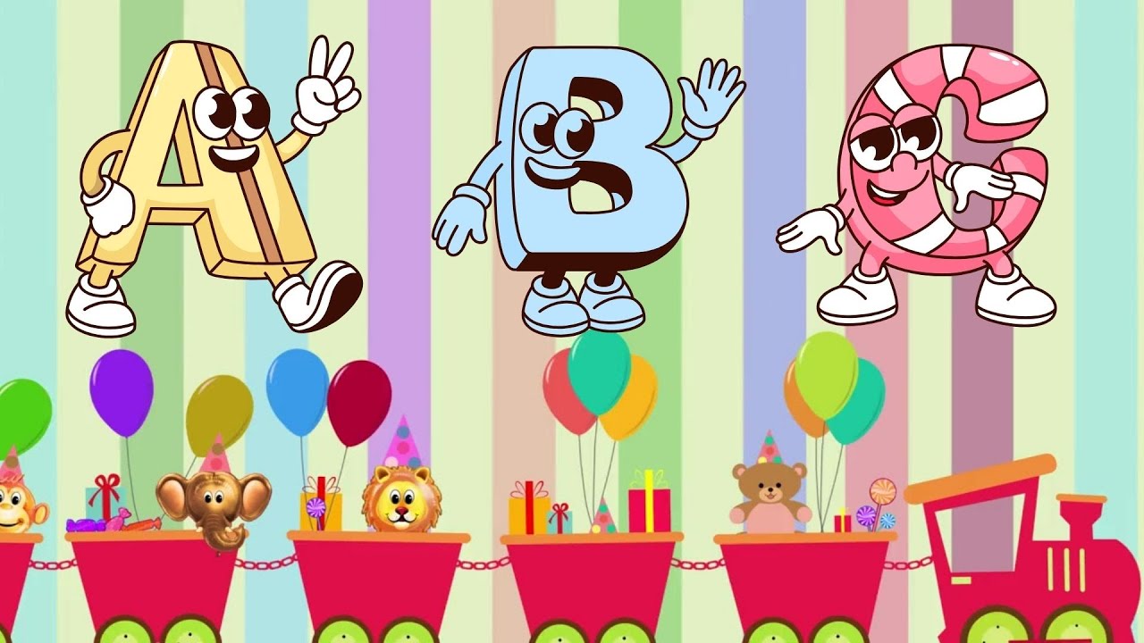 Colorful ABC Alphabet Song for Kids 🎵 | Learn Letters with Cute & Fun ...