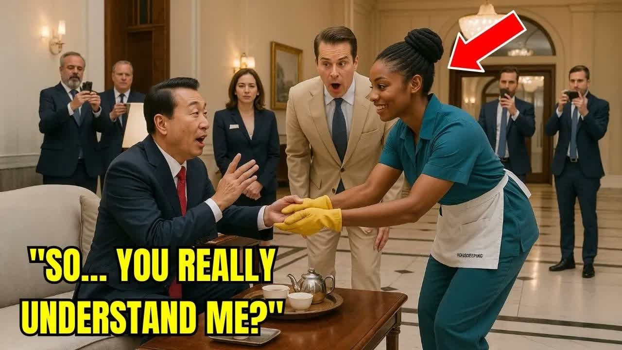 Manager Panics Over the Millionaire’s Mandarin — Then the Black Janitor Answers in Perfect Chi
