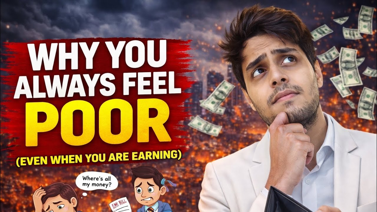 WHY YOU ALWAYS FEEL POOR (EVEN WHEN YOU ARE EARNING ) || EXPLAINED IN ENGLISH|| DAY 21 ||