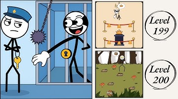 Thief Puzzle: Level 199 , 200 – How to Solve? (Walkthrough)