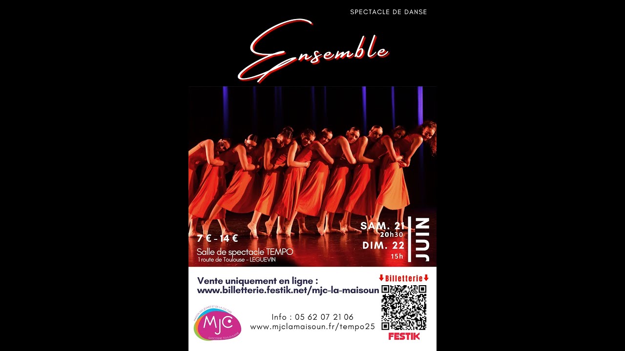 Spectacle de danse tempo 2025 "Ensemble"