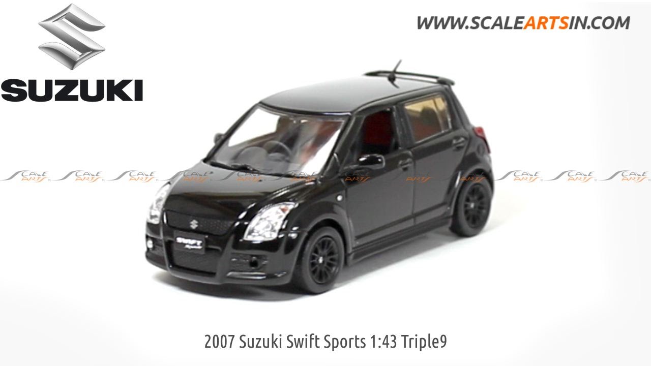 2007 Suzuki Swift Sports 1:43 Triple9 Diecast scale model car  www.scaleartsin.com