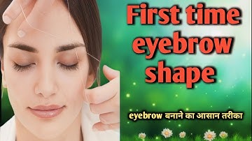 #short !! Threading eyebrow tutorial ❤️!! #viral #trending #eyebrows #youtubeshorts