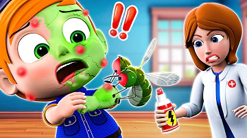 Zombie Mosquito Epidemic 🦟 🧟 | I’m So Itchy 😫 | NEW ✨ Kid Song & Nursery Rhymes For Kids