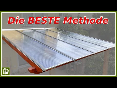 Video: Wie man eine moderne Pergola einrahmt