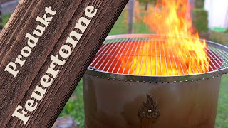 Grillen und Chillen mit  unserer Feuertonne